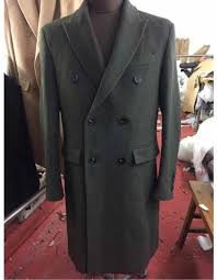 I think a camel coat is a great choice for elegant outfits. Men S Wool Double Breasted 6 Buttons Peak Lapel Long Olive O