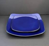 Corelle Hearthstone Indigo Cobalt Blue Stoneware Plates: Dinner or Salad,  Sold Separately
