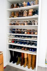 How I Store And Organize My Shoes Boot Shaper Diy Shoe Rack Closet Designs