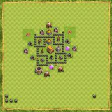 Cara pertahanan coc terbaik untuk th 3, th 4, th 5, dan th 6. Susunan Formasi Base Town Hall 4 Terbaik Di Clash Of Clans Jalantikus