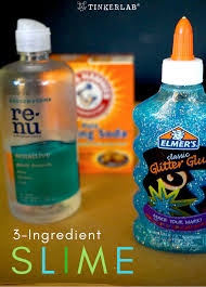 Easy Contact Solution Glitter Slime Tinkerlab Easy Slime Recipe Glitter Slime Slime Recipe