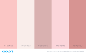The first recorded use of rose as a color name in english was in 1382. Rose Quartz Color Palette Pink Trending Decor Rose Gold Color Palette