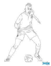 Coloriage Du Joueur De Foot Paul Pogba A Imprimer Gratuitement Ou Colorier En Ligne Sur Hellokids Com U Coloriage Coloriage Football Coloriage Joueur De Foot