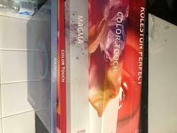 offer welcome wella hairdressing colour charts used hair kit mobile salon in norwich norfolk gumtree