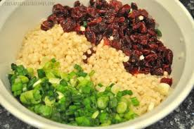 Let sit covered 5 minutes. Cranberry Orange Israeli Couscous Salad The Grateful Girl Cooks