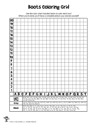 Rain boots coloring pages are a fun way for kids of all ages to develop creativity, focus, motor skills and color recognition. Snow Boots Mystery Picture Coloring Page Woo Jr Kids Activities