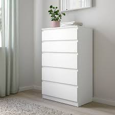 Kullen White Chest Of 5 Drawers 70x112 Cm Ikea White Bedroom Furniture Chest Of Drawers Decor Bedroom Chest Of Drawers
