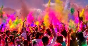 During holi, hindus attend a public bonfire, spray friends and family with colored powders and water, and generally go a bit wild in the streets. Happy Holi 2020 How Is Holi Celebrated In Different States Of India Skymet Weather Services