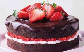 geback schoko erdbeer torte schoko erdbeer susses backen kuchen und torten
