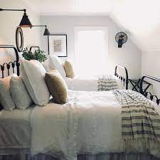 Besides showing its uniqueness, this style also provides an inviting space with rustic furnishings. Modern Farmhouse Staple Antique Black Bed Part 1