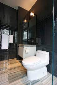 The top countries of suppliers are india, china, and. Black Glass Subway Tiles Contemporary Bathroom