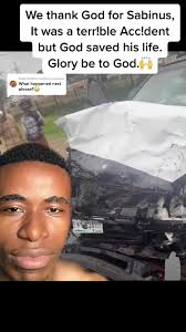 Sabinus Accident: Thank God for His Life