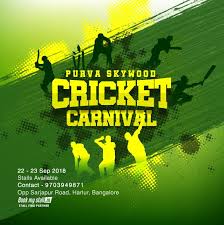 Purva Skywood Cricket Carnival Shopping Fest Bangalore Carnival Cricket Stall