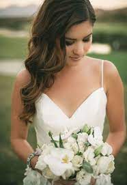 Side Swept Wedding Hair Side Swept Wedding Hai Wedding Curls Wedding Hair Side Bridesmaid Hair Side