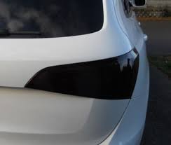 Dark Smoke Headlight Tail Light Tint Film Chromatic Vinyl Films Ltd T A Wrap Direct