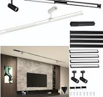 Ultra Thin Magnetic Track Light Set Ceiling Mounted Complete ...