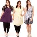 Online plus size clothing
