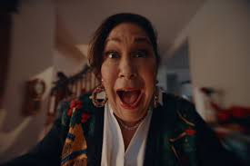 My new bedroom. Courtesy of an incredible art team. New work for Hobby  Lobby coming soon. 📷: @meg_cabell #shotonfilm #pink #filmmaking