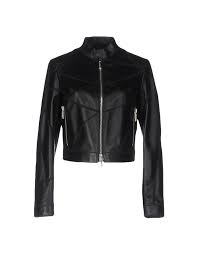 dsquared2 jacket black women coats and jackets dsquared