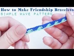 In today video i'm going to be showing you how to make this super cute anklet. Here S An Easy To Follow Tutorial On How To Make This Simple Wave Pattern Friend Friendship Bracelet Patterns Easy Diy Bracelets Easy Friendship Bracelets Easy