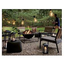 Crate Barrel Farol Petaluma Pequeno Falabella Com Decoracion De Patio Fogones Para Patio Escalones De Jardin