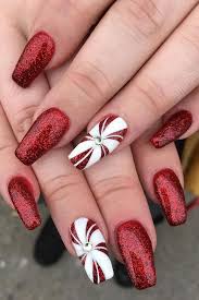 45 Festive Christmas Nail Art Designs And Ideas For 2019 Christmas Nail Art Designs Christmas Nails Acrylic Christmas Nails