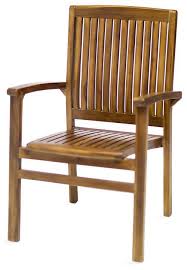 All Things Cedar Stacking Chair Teak Dining Chairs Patio Dining Chairs Outdoor Dining Chairs
