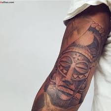 Symbolic Black African Queen Tattoo Old Tribal African Mask Tattoos Ndash African Culture Face Mask Tattoo African Tattoo African Tribal Tattoos African Sleeve Tattoo