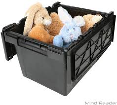 List of best plastic storage bin reviews. Mind Reader Heavy Duty Plastic Crate Storage Bin Reviews Cleaning Organization Home Macy S Crate Storage Plastic Crates Heavy Duty Storage Bins