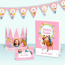 Bibi Und Tina Party Set I Personalisiert I Framily