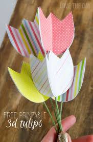 Download your freebie today and enjoy this instant download. Easter Printables Free Paper Tulips Tutorial By Love The Day Easter Printables Free Easter Paper Crafts Easter Crafts