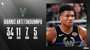 Stats, brothers & net worth. Nba Com Stats On Twitter Giannis Antetokounmpo Buries A Career High 5 3 Pointers As The Bucks Improve Their Record To An Nba Best 25 4 Sapstatlineofthenight Https T Co Cxqduxvvpm