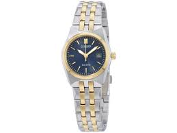 Check spelling or type a new query. Citizen Blue Dial Two Tone Stainless Steel Women S Watch Ew229453l Newegg Com
