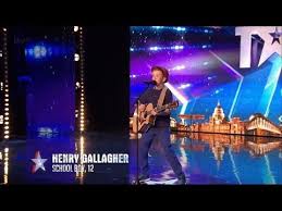 Britain S Got Talent 2015 S09e02 Henry Gallagher 12 Year Old Sings His Own Amazing Original Song Britain Got Talent Original Song Songs