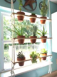 hanging plant shelves 3 tier shelf