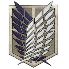 Attack On Titan Anime Freedom Wings Scouting Legion Emblem Embroidered Iron  On Patch - LG – Patch Collection