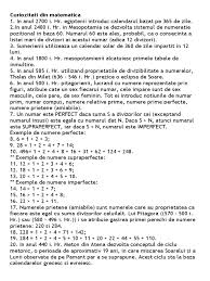 Teorema fundamentala a aritmeticii 4. Curiozitati Din Matematica