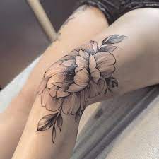 Elegant Line Work Tattoo Tattoo Shading Knee Tattoo Tattoos