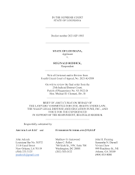 IN THE SUPREME COURT STATE OF LOUISIANA Docket number 2021-KP-1893