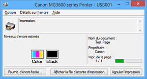 Comment activer le logiciels wifi pour imprimante canon? Canon Manuels Pixma Mg3600 Series Ecran D Etat Canon Ij