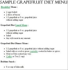 The Grapefruit Diet Mayo Clinic Diet Plan Mayo Clinic Diet Grapefruit Diet