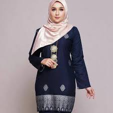 Pola awie manik kurung moden kain duyung dewasa. Baju Songket Publications Facebook