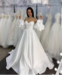 Check spelling or type a new query. Plain Satin Wedding Dress Simple Unique Dress With Etsy