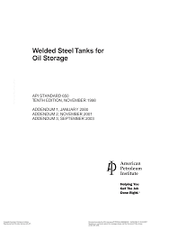 This standard does not present or establish a fixed series of allowable tank sizes; Http Homsrefinery Sy Userfiles D9 84 D8 Ad D8 A7 D9 85 20 D8 A7 D9 84 D8 Ae D8 B2 D8 A7 D9 86 D8 A7 D8 Aa 20 20api 650 Pdf