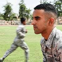 Senior Airman Roman Martinez, an aircraft armament