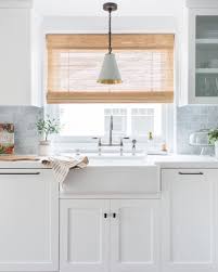 Kitchen Remodel Kitchen Window Treatments Modern Kitchen Window Woven Wood Shades Kitchen