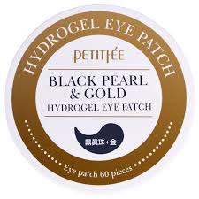 Petitfee Black Pearl Gold Hydrogel Eye Patch 60 Pieces Petitfee Black Pearl Gold Hydrogel Eye Patch 60 Patches Eyepatch Black Pearl Patches