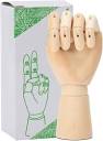 Amazon.com : Wooden Hand Model Flexible Artists Hand Figure ...