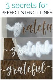 How To Stencil Anything 3 Secrets To Perfect Results Every Time Stencils For Wood Signs Diy Wood Signs Stencil Wood