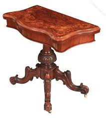 Figured Walnut Marquetry Inlaid Card Table Antiques Atlas Home Addition Plans Table Antiques